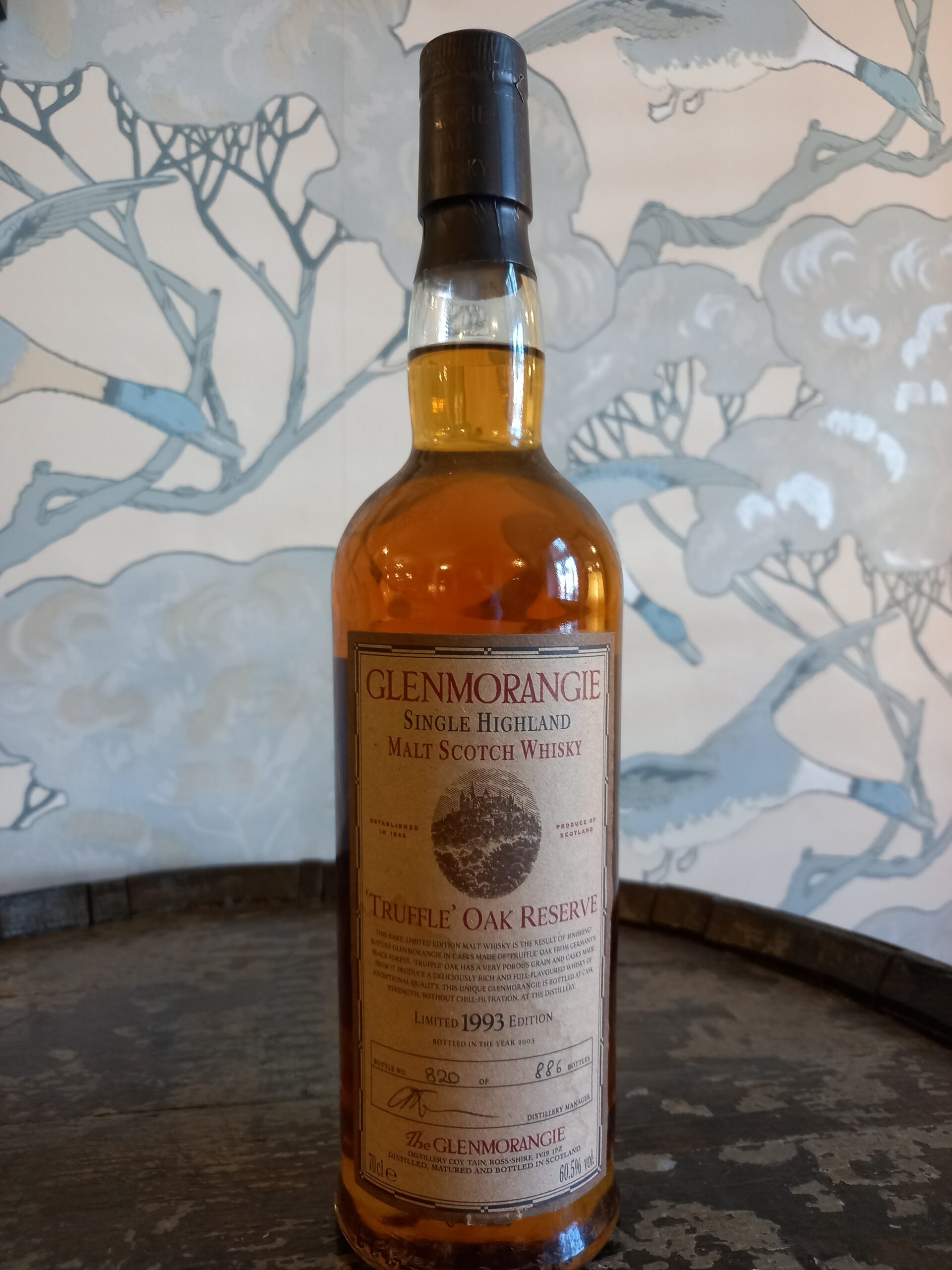 1993 Glenmorangie Truffle Oak Reserve 12 Year Old Single Malt Scotch Whisky, Highlands, Scotland