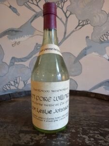 1970's Poire William, Eau de Vie, Viellie en fut, Reserve Particuliere, L'Oncle Henri, 43%
