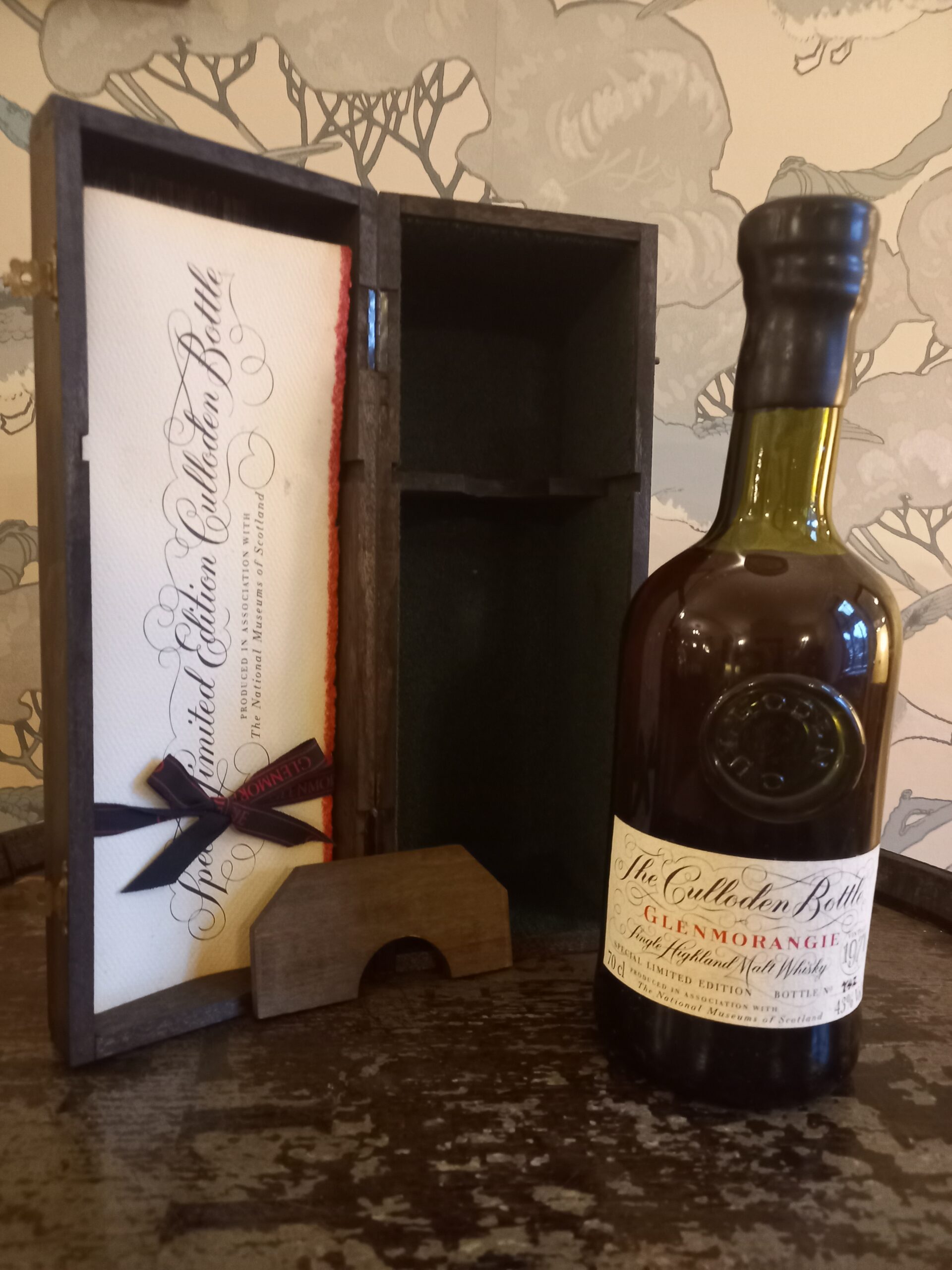 1971 Glenmorangie 'The Culloden' Bottle Single Malt Scotch Whisky, Highlands, Scotland