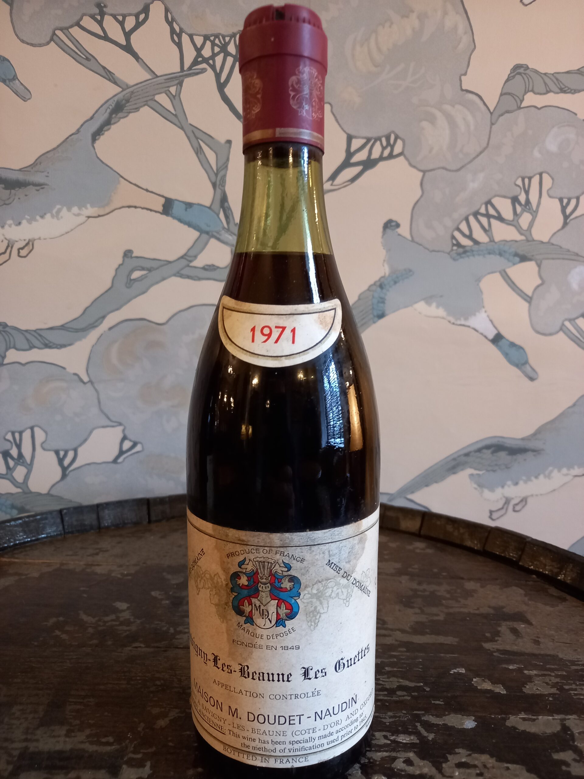 1971 Domaine Isabelle Doudet-Naudin Les Guettes, Savigny-les-Beaune Premier Cru, France