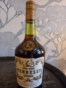 Hennessy Bras Arme, 1970's Bottling 70% Proof