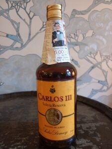 Pedro Domecq Carlos III Spanish Brandy - 1980s