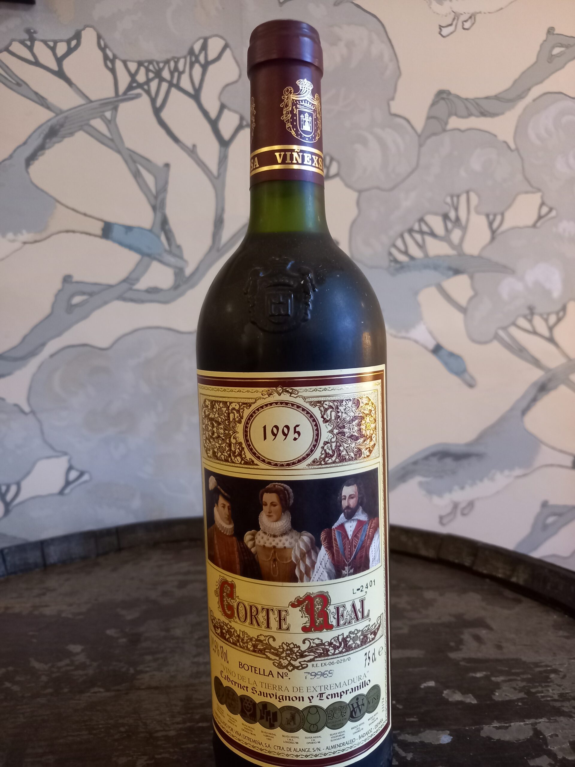 1995 Vina Extremena Corte Real Vino de la Tierra de Extremadura, Spain