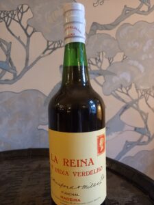 La Reina East India Verdelho Funchal Madeira, Rutherford and Miles,
