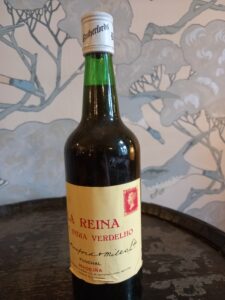 La Reina East India Verdelho Funchal Madeira, Rutherford and Miles, 1980's