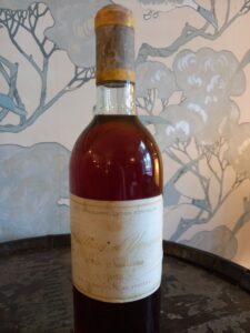 1965 Chateau Yquem, Sauterne, France