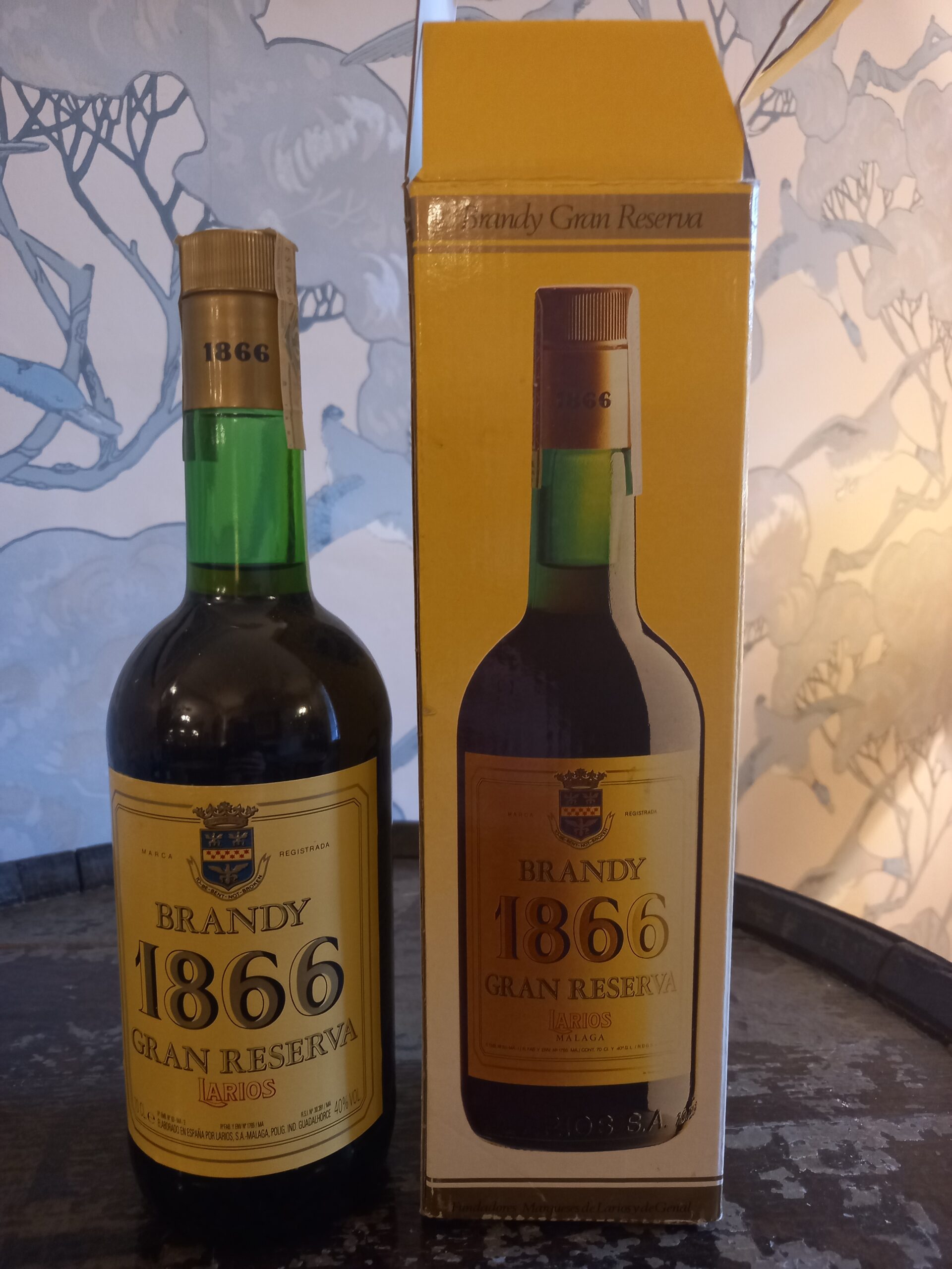 Osborne 1866 Solera Gran Reserva Brandy, Andalucia, old bottling