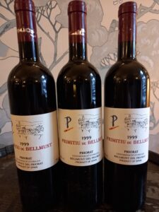 1999 Celler Bartolome Vernet 'Primitiu de Bellmunt', Priorat DOCa, Spain
