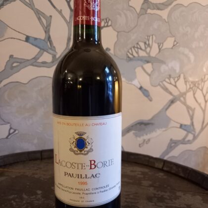 1995 Chateau Grand-Puy-Lacoste 'Lacoste-Borie', Pauillac, France