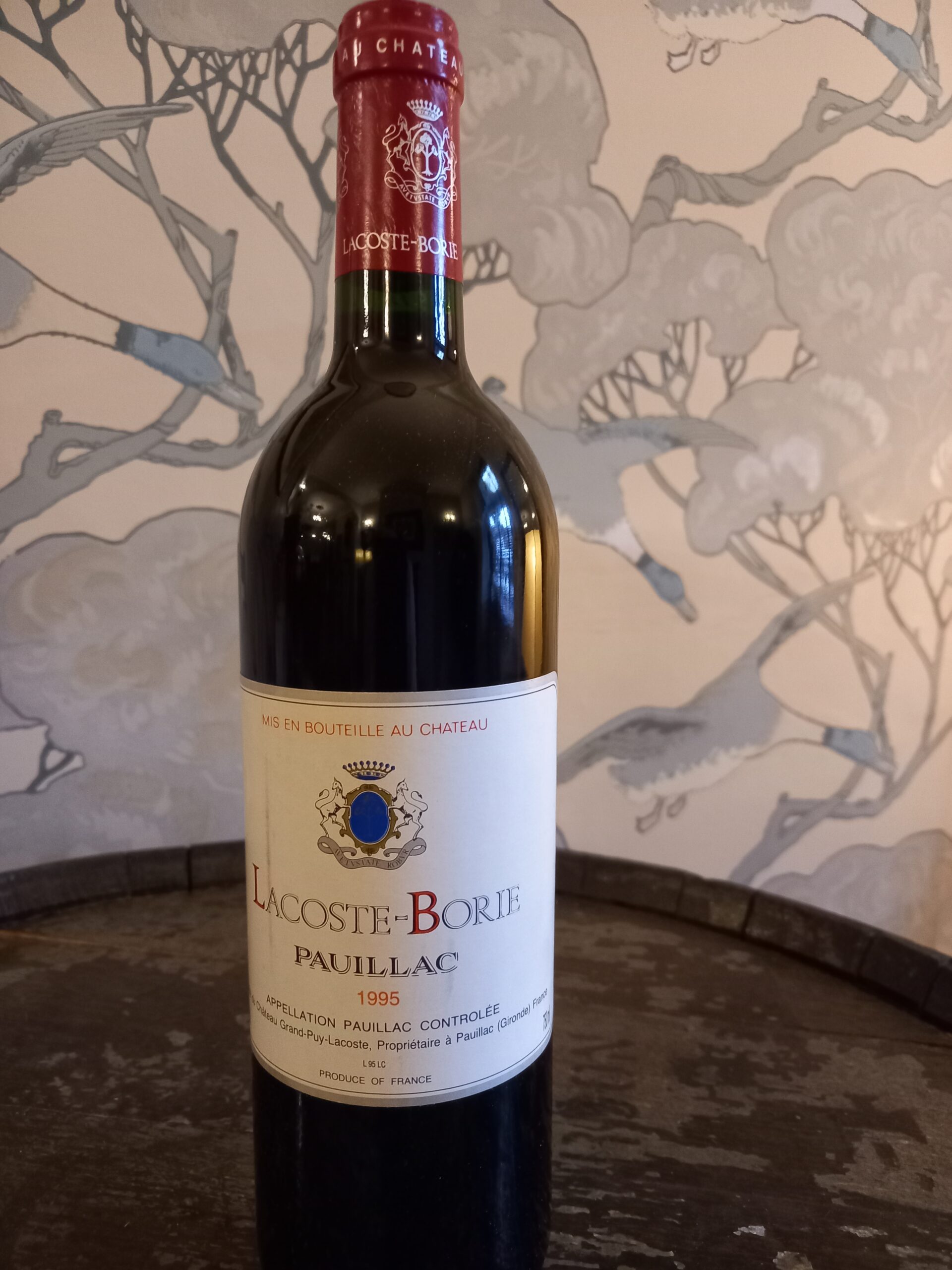 1995 Chateau Grand-Puy-Lacoste 'Lacoste-Borie', Pauillac, France
