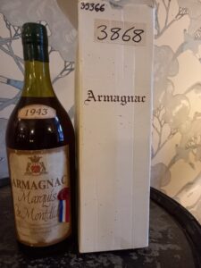 1943 Chateau de Cahuzac Marquis de Montdidier Armagnac, Magnum