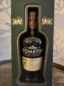 Tomatin Oloroso Sherry Cask 1995 - 21 Year Old Single Malt Scotch Whisky, Highlands, Scotland