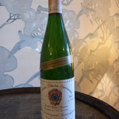 1986 friedrich wilhelm gymnasium neumagener rosengarten mosel saar ruwer riesling germany