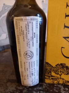 1947 Madame Leon Cholet Calvados du pays d'auge bottled 11 09 1995
