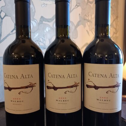 2003 Catena Alta Malbec, Mendoza, Argentina