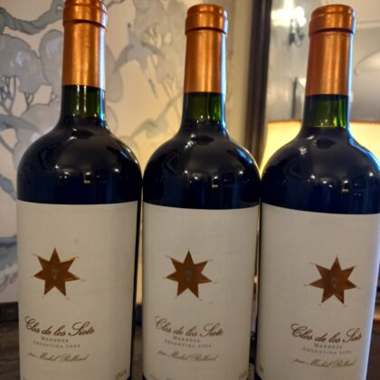 2003 Clos de los Siete by Michel Rolland, Vista Flores, Argentina