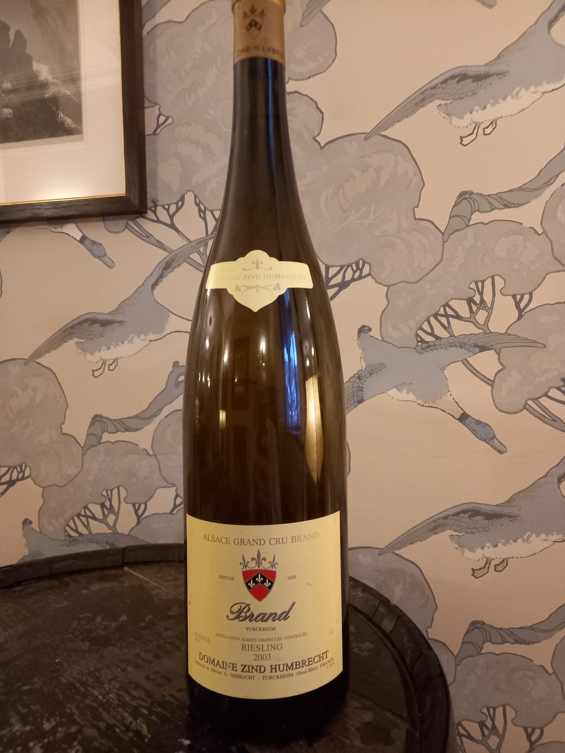 2003 Domaine Zind-Humbrecht Riesling Brand, Alsace Grand Cru, France