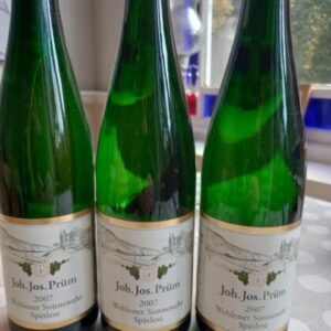2007 Joh. Jos. Prum Wehlener Sonnenuhr Riesling Spatlese, Mosel, Germany, 3 bottles