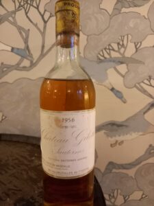 1956 Chateau Gilette Creme de Tete, Sauternes, France