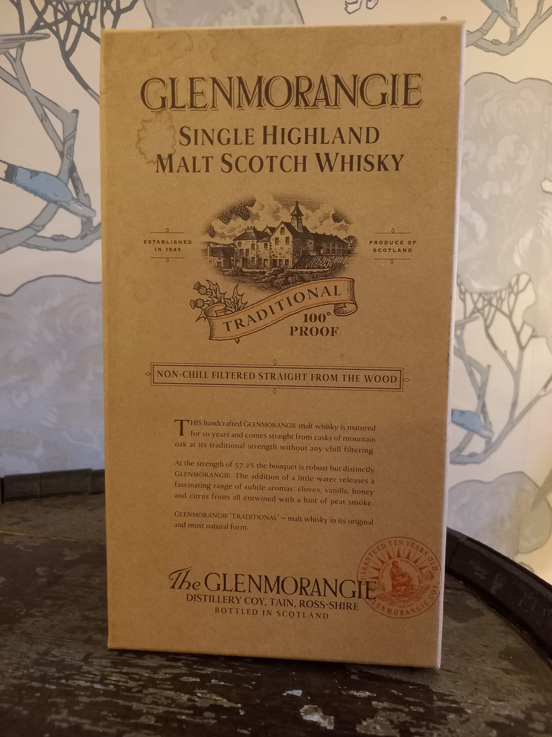 Glenmorangie Traditional 100 Proof Single Malt Scotch Whisky