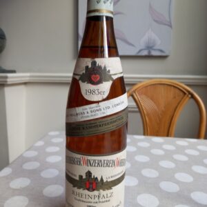 1983 ruppertsberg winzerveren hoheburg lisenbusch gewurztraminer auslese