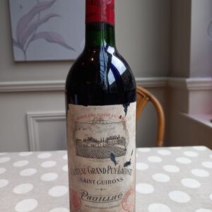 1986 Chateau Grand-Puy-Lacoste, Pauillac, France