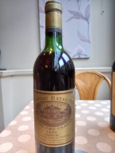 1982 Chateau Batailley, Pauillac, France