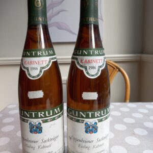 1986 Guntrum Oppenheimer Sacktrager Riesling Kabinett