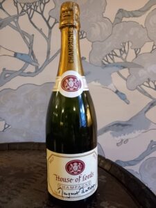 House of Lords Champagne (Signed by Margaret Thatcher)