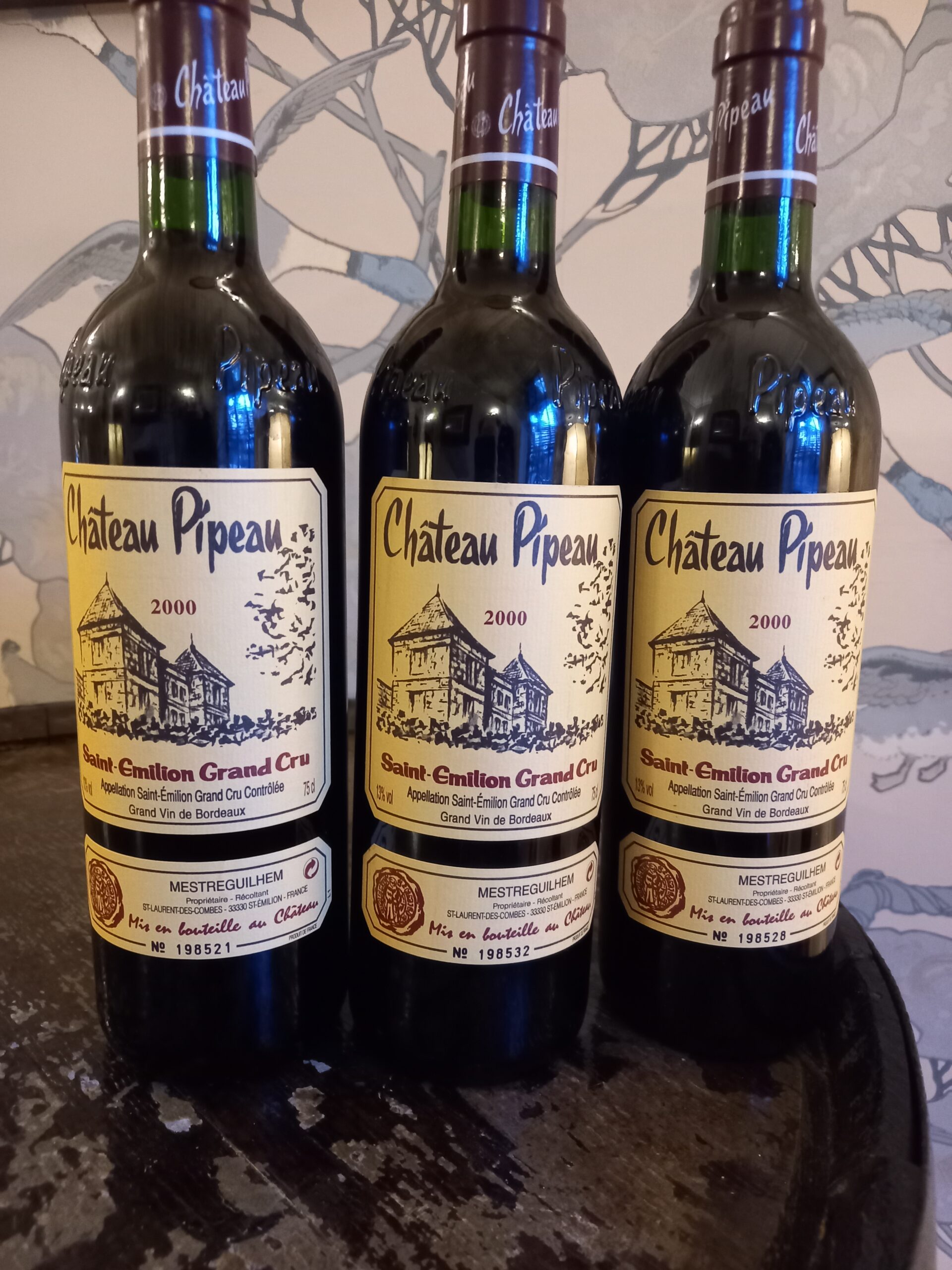 2000 Chateau Pipeau, Saint-Emilion Grand Cru, France