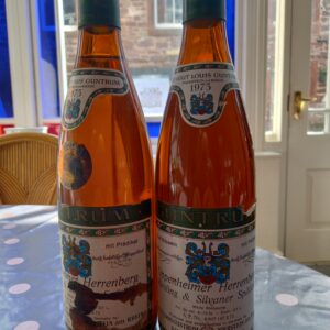 1973 Weingut Louis Guntrum Oppenheimer Herrenberg Riesling Silvaner Spatlese Rheinhessen