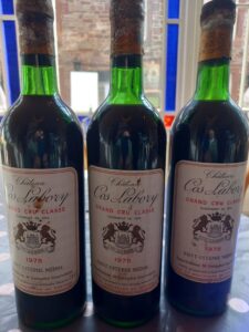 1975 Chateau Cos Labory, Saint-Estephe, Grand Cru Classe