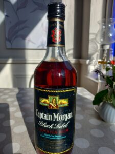 Captain Morgan Black Label / Bot.1970s